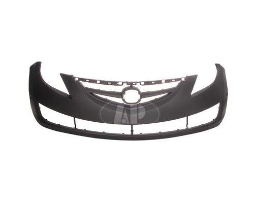 2009-2013 Mazda 6 Front Bumper Primed , MA1000222. Replacement part ready for install.