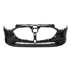 2019-2023 Mazda 3 Sport Front Bumper Primed Without Sensor Hb Model , MA1000256. Factory-style replacement part.