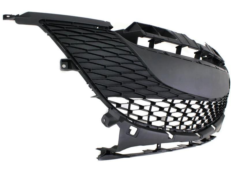 2010-2011 Mazda 3 Grille Lower , MA1036112. Angle view for visual reference.