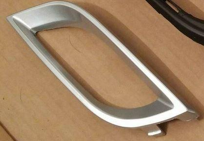 2010-2011 Mazda 3 Fog Lamp Bezel Front Driver Side Mt 2.5L Silver , MA1038107. Professional-grade auto body part.