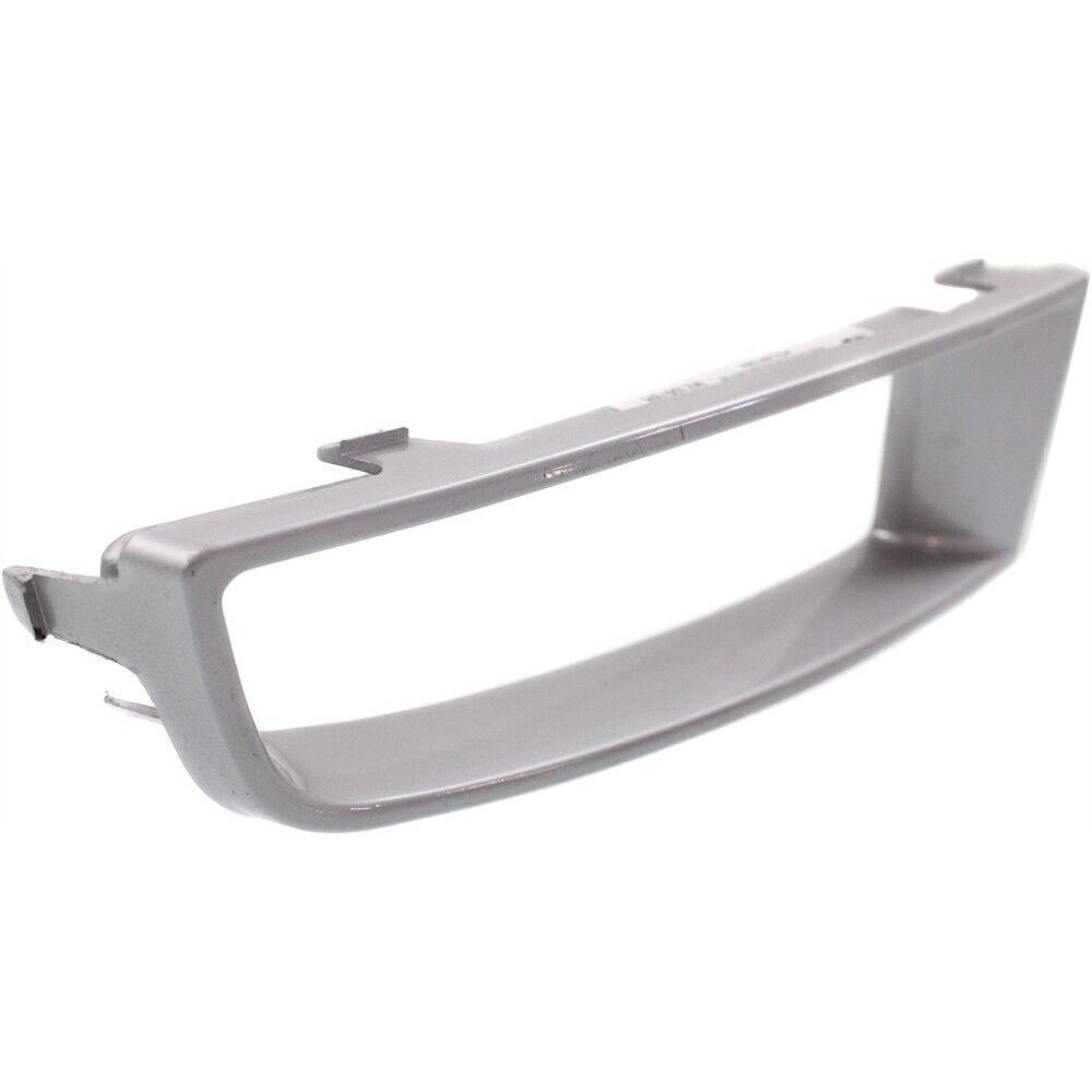 2007-2009 Mazda 3 Fog Lamp Moulding Front Passenger Side , MA1039103. Side view of the replacement part.