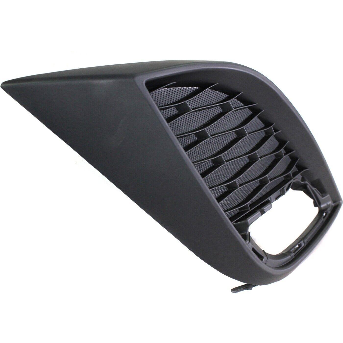2010-2011 Mazda 3 Fog Lamp Bezel Front Passenger Side 2.0L Black , MA1039106. Precision fitment for collision repair.