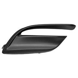 2017-2018 Mazda 3 Fog Lamp Cover Front Passenger Side Textured Black Sdn/Hb , MA1039134. Direct fit for easy installation.