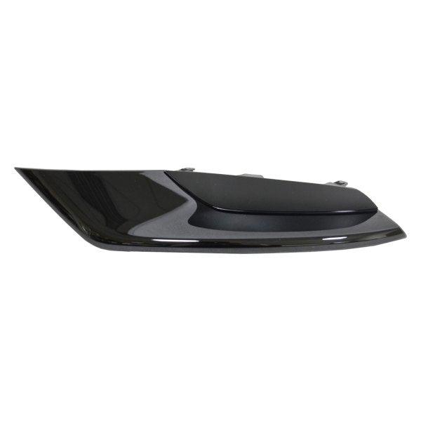 2019-2023 Mazda 3 Fog Lamp Cover Front Passenger Side Textured Sdn , MA1039147. Angle view for visual reference.