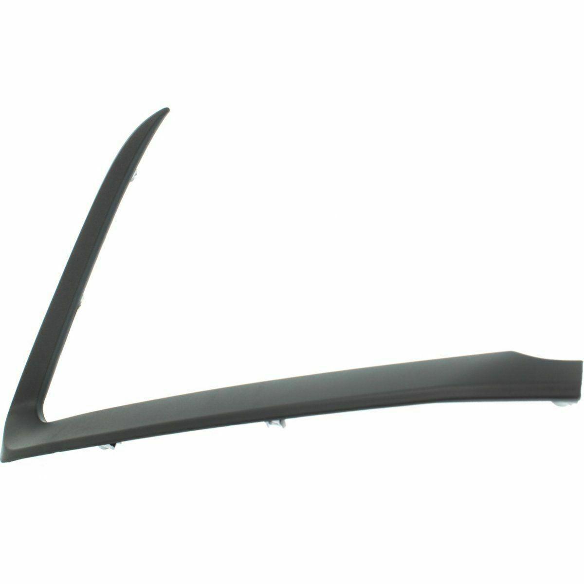 2016-2023 Mazda CX9 Bumper Lower Moulding Front Passenger Side Textured Black , MA1047102. OEM-style replacement.