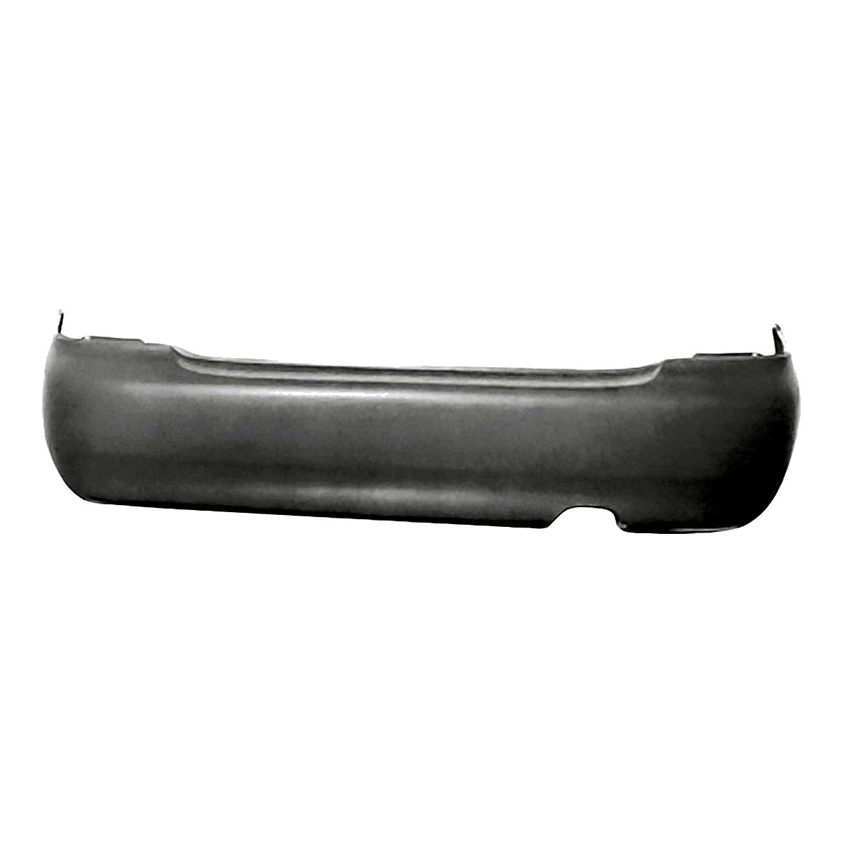 1995-1998 Mazda Protege Rear Bumper Rr, ma1100141. Front view.