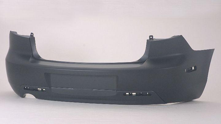 2004-2006 Mazda 3 Rear Bumper Standard Sdn Upper , MA1100174. Exact fit for vehicle restoration.