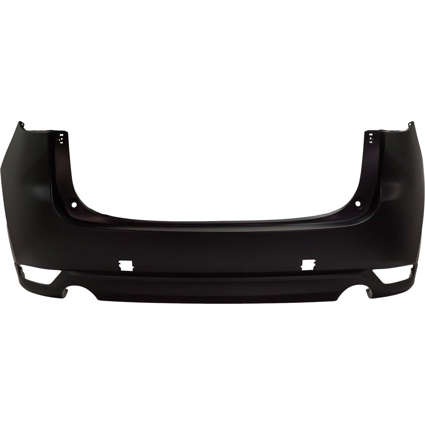 2017-2021 Mazda CX5 Rear Bumper Primed With Textured Lower Without Sensor , MA1100226. Factory-style replacement part.