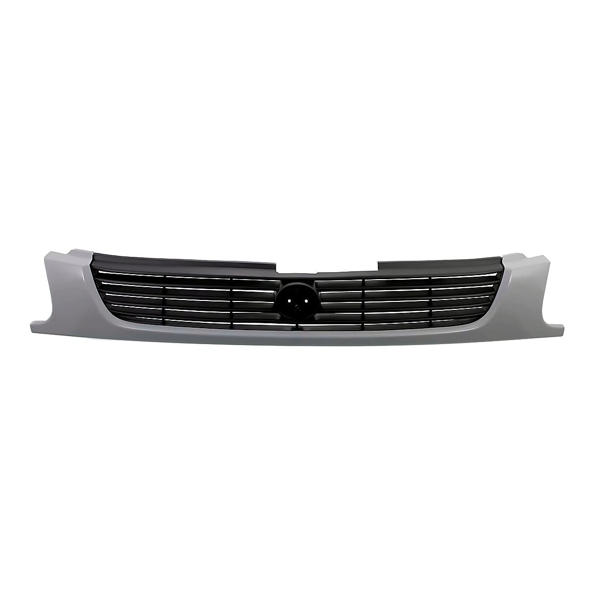 1995-1996 Mazda Protege Grille Matte Black, ma1200130. Front view.