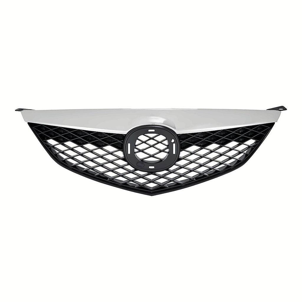 2003-2005 Mazda 6 Grille W Chrome, ma1200166. Front view.