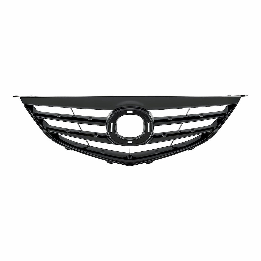 2004-2005 Mazda 6 Grille Black, ma1200173. Front view.