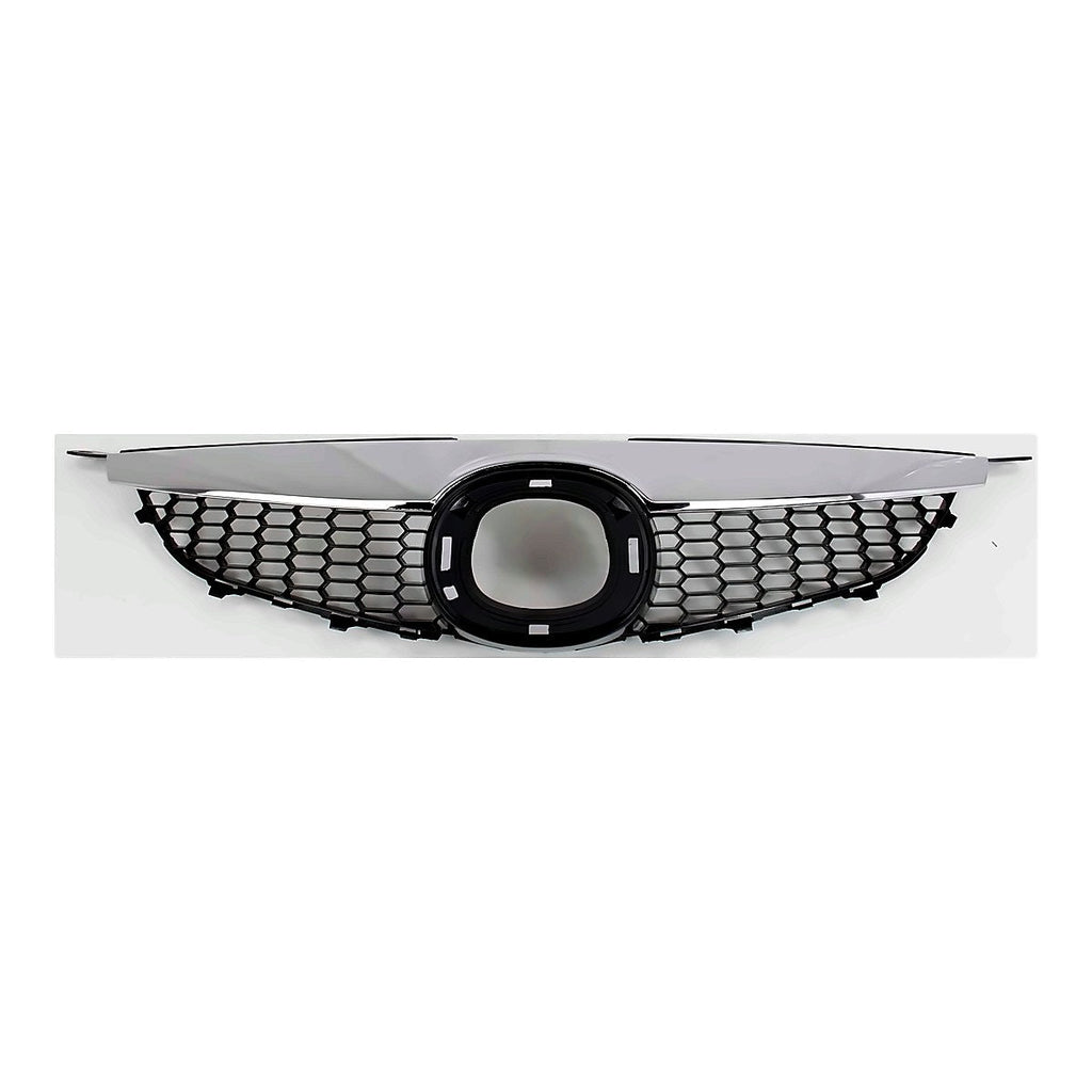2006-2008 Mazda 6 Grille W Chrome, ma1200175. Front view.
