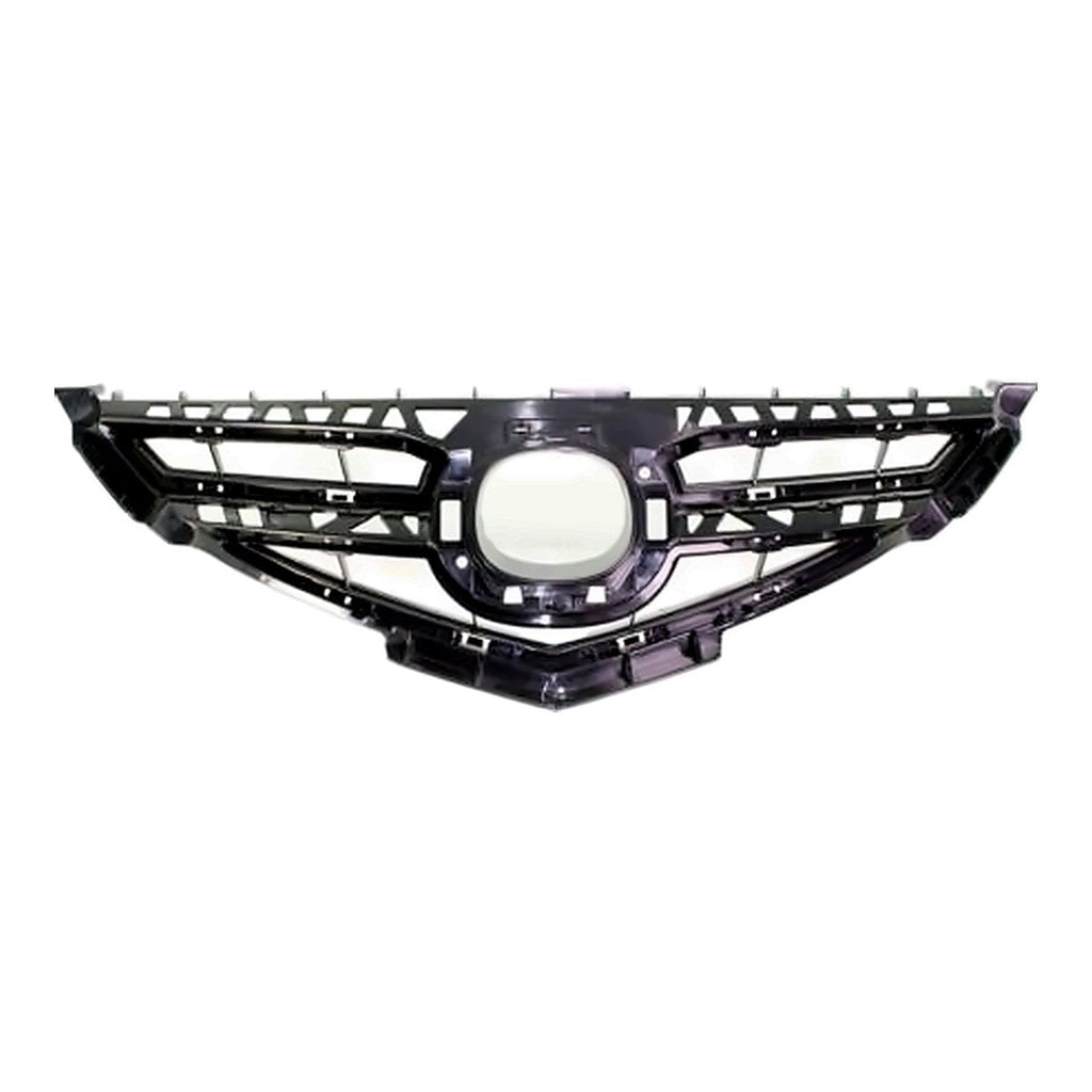 2007-2009 Mazda 3 Grille Black, ma1200178. Front view.