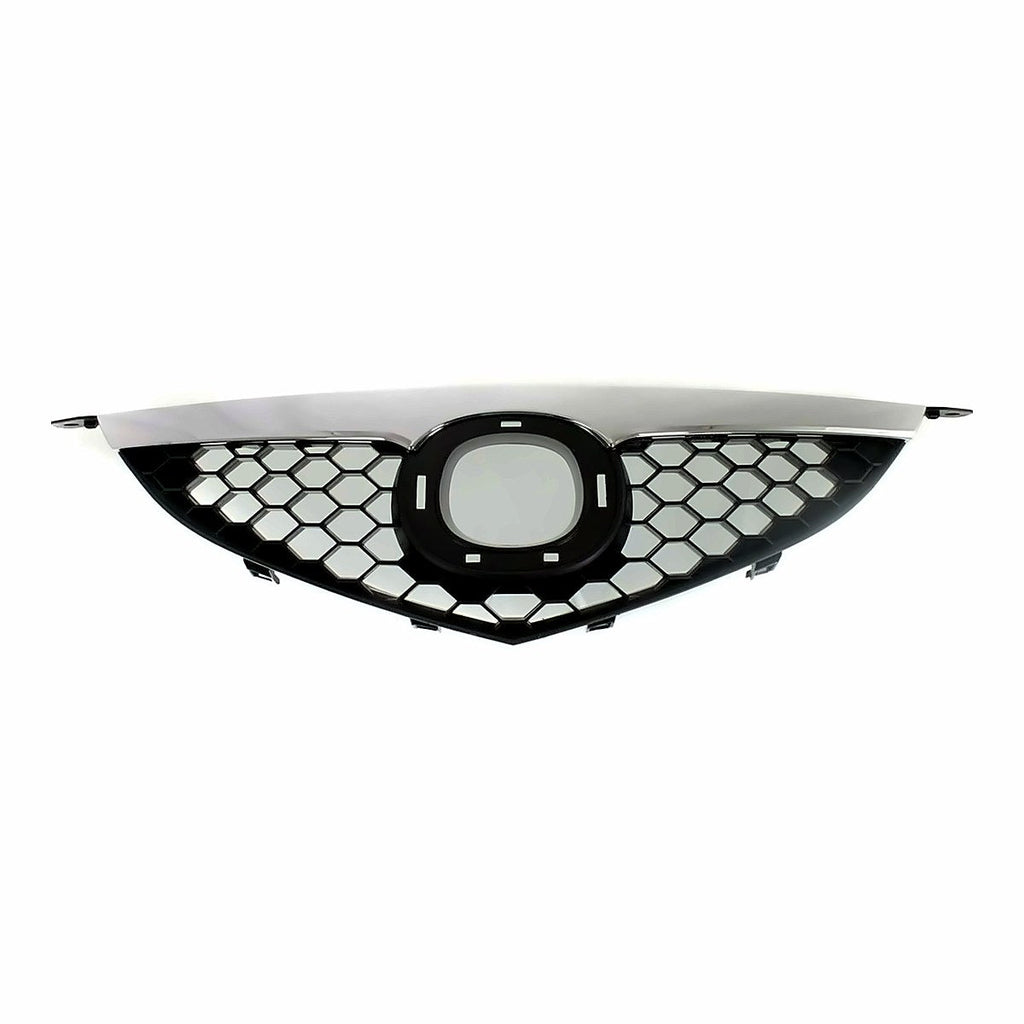 2007-2009 Mazda 3 Grille Gray, ma1200179. Front view.