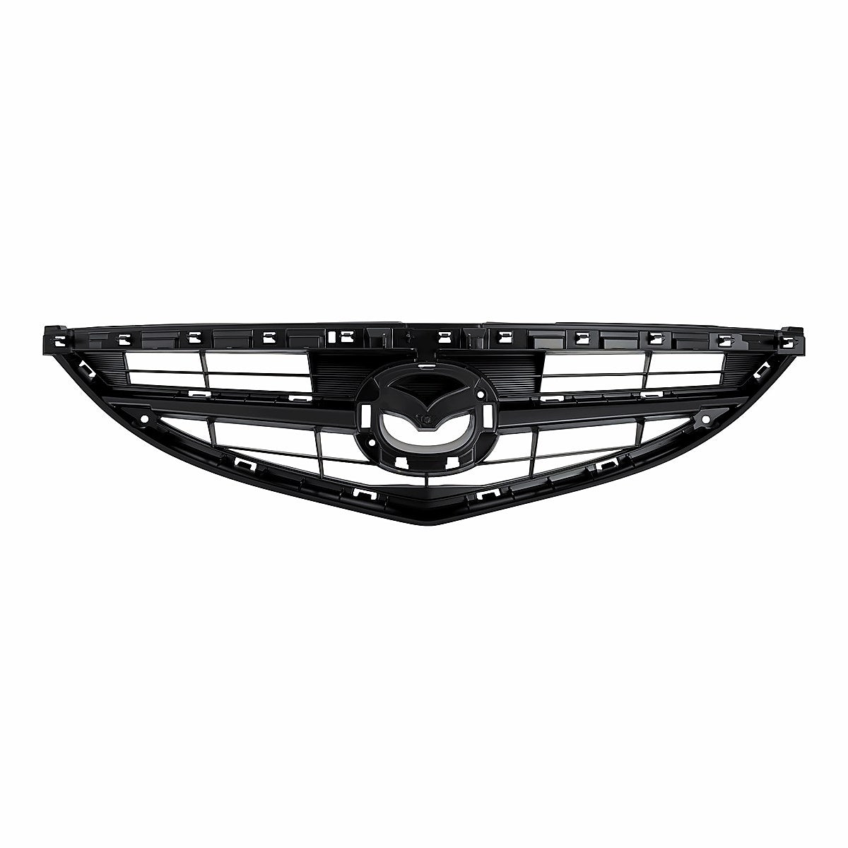 2009-2013 Mazda 6 Grille Black, ma1200181. Front view.