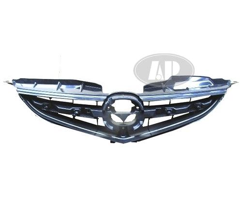 2008-2010 Mazda 5 Grille Matte Black , MA1200183. Perfect fit and finish.