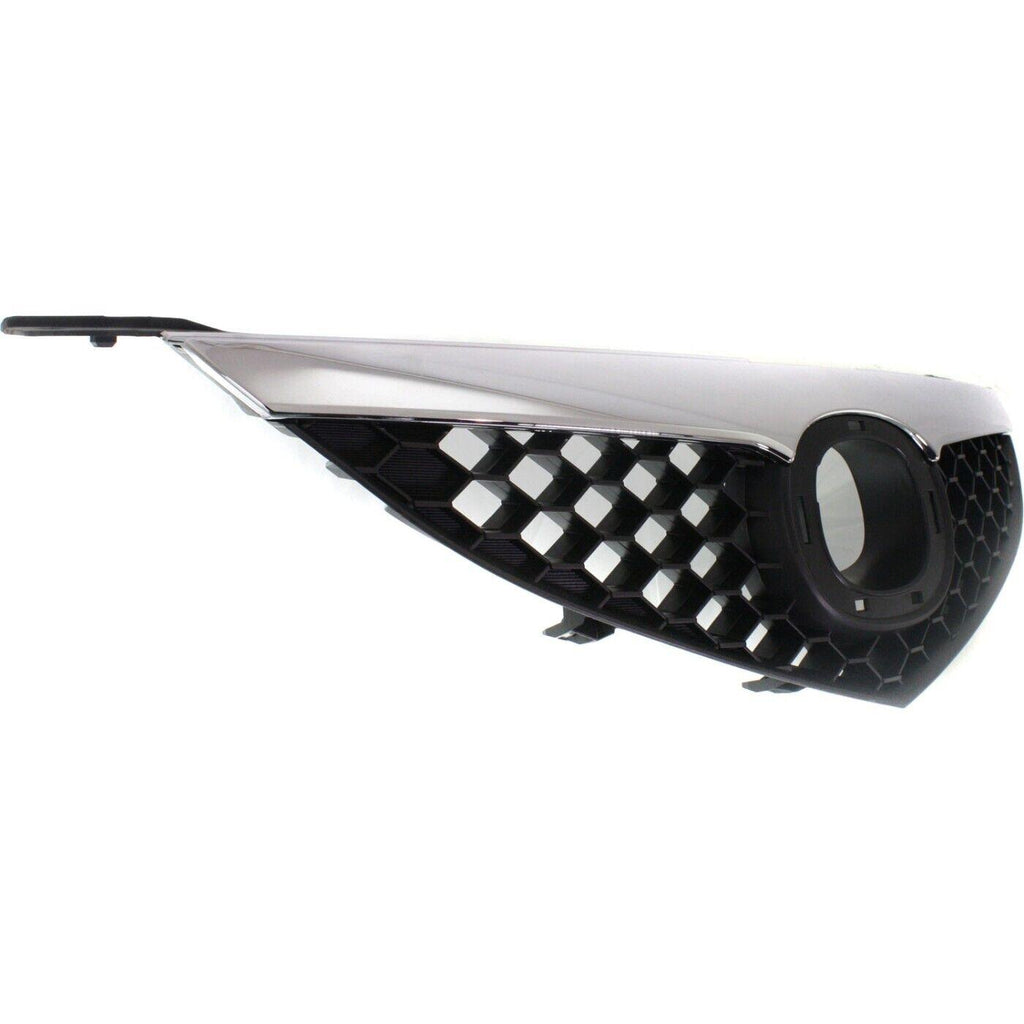 2007-2009 Mazda 3 Grille Sdn Std With Chrome Moulding , MA1200186. Factory-style replacement part.