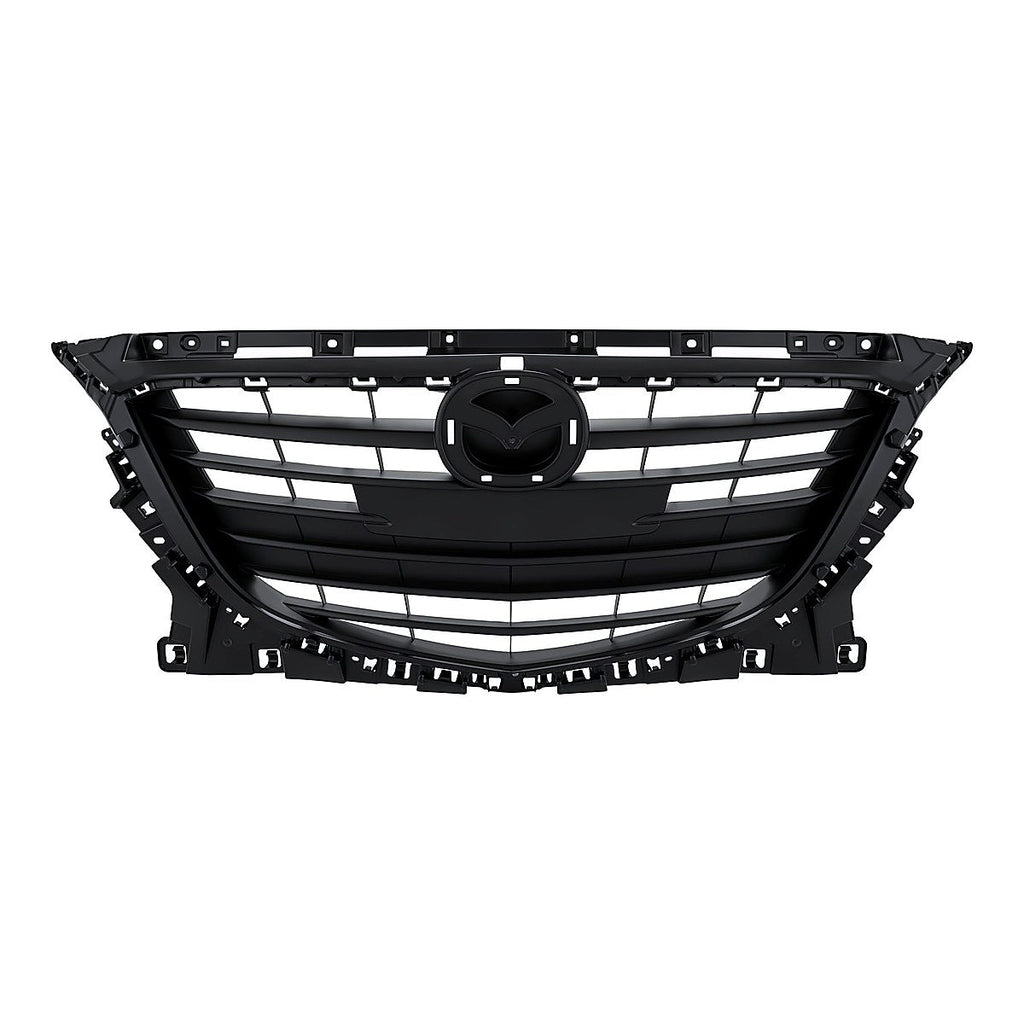 2014-2016 Mazda 3 Grille Textured, ma1200197. Front view.