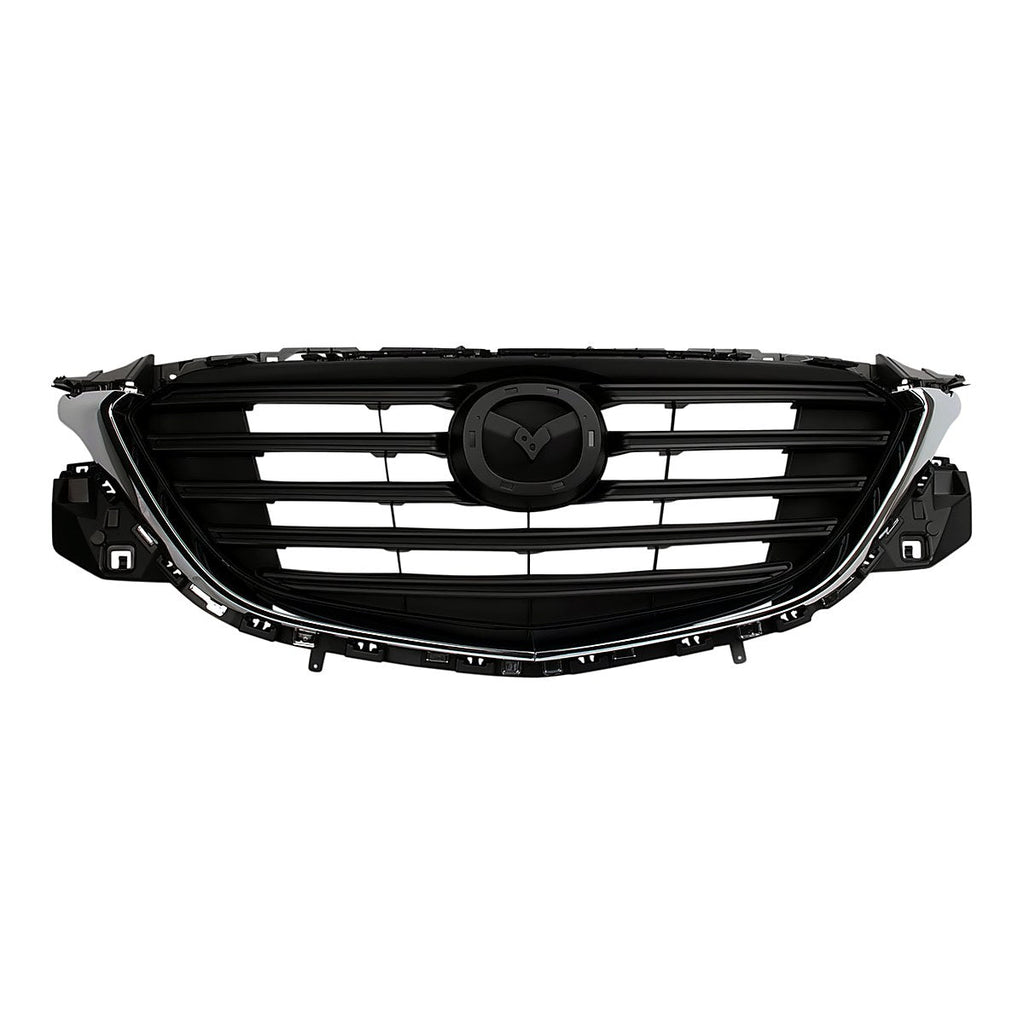 2016-2021 Mazda Cx9 Grille Chrome, ma1200210. Front view.