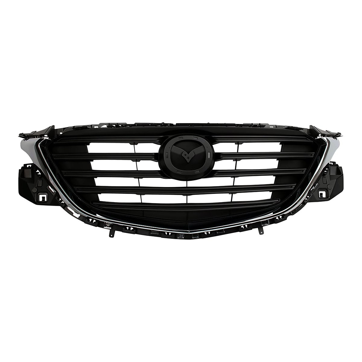 2016-2021 Mazda Cx9 Grille Chrome, ma1200210. Front view.