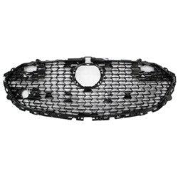 2019-2023 Mazda 3 Grille Front Gloss Black Sdn , MA1200220. Factory-style replacement part.