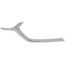 2019-2023 Mazda 3 Grille Moulding Passenger Side Chrome Sdn , MA1213106. OEM-quality exterior component.