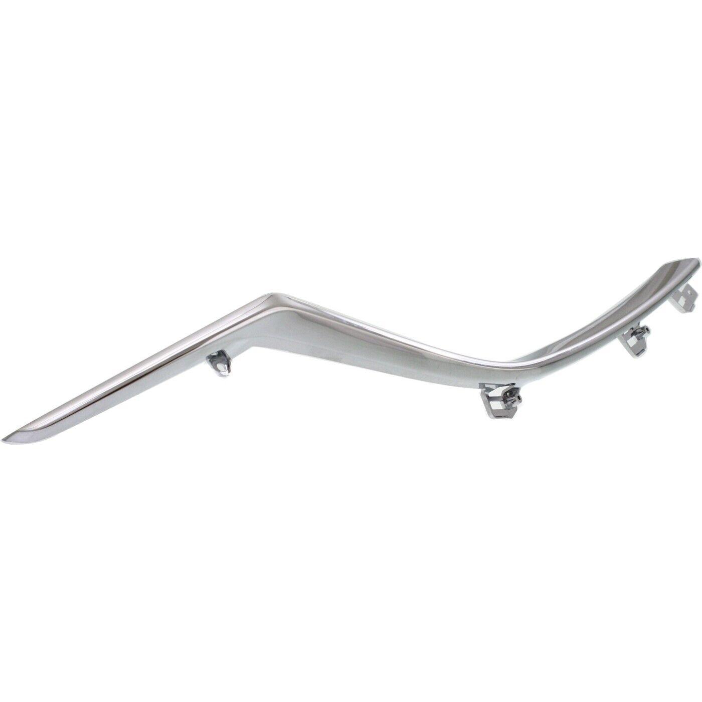 2014-2017 Mazda 6 Grille Lower Moulding Passenger Side Chrome , MA1215104. Designed for OEM alignment.