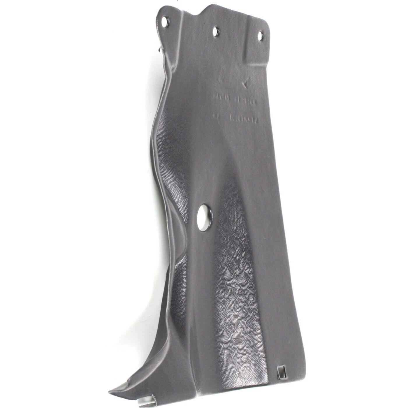 2004-2009 Mazda 3 Undercar Shield Outer Driver Side , MA1228101. Durable and impact-resistant.