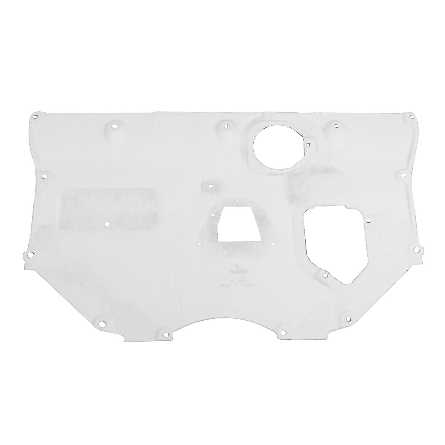 2020-2023 Mazda CX30 Undercar Shield Awd , MA1228134. Side view of the replacement part.