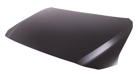 2017-2023 Mazda CX5 Hood Steel , MA1230177. Side view of the replacement part.
