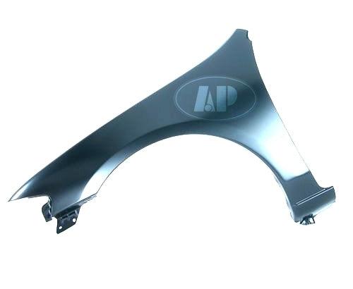 1997-1998 Mazda PROTEGE Front Driver Side Fender , MA1240140. Angle view for visual reference.