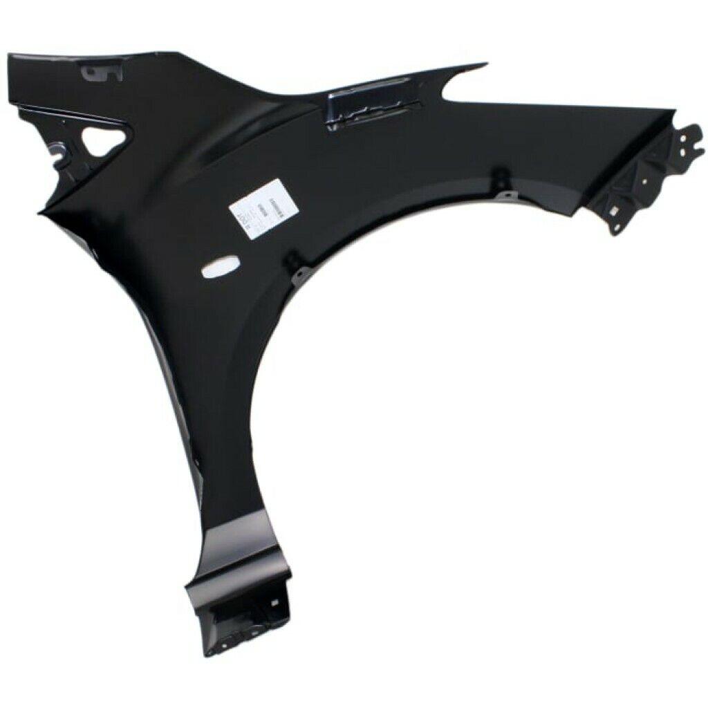 2011-2014 Mazda 2 Front Driver Side Fender With Marker Hole , MA1240166. Factory-style replacement part.