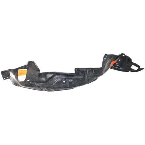 2002-2003 Mazda MPV Fender Liner Passenger Side , MA1249121. Installed view for reference.