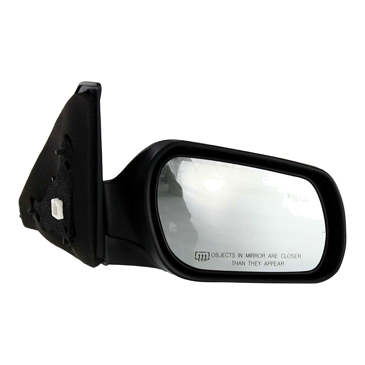 2004-2009 Mazda 3 Rear Passenger Side Door Mirror, ma1321138. Front view.