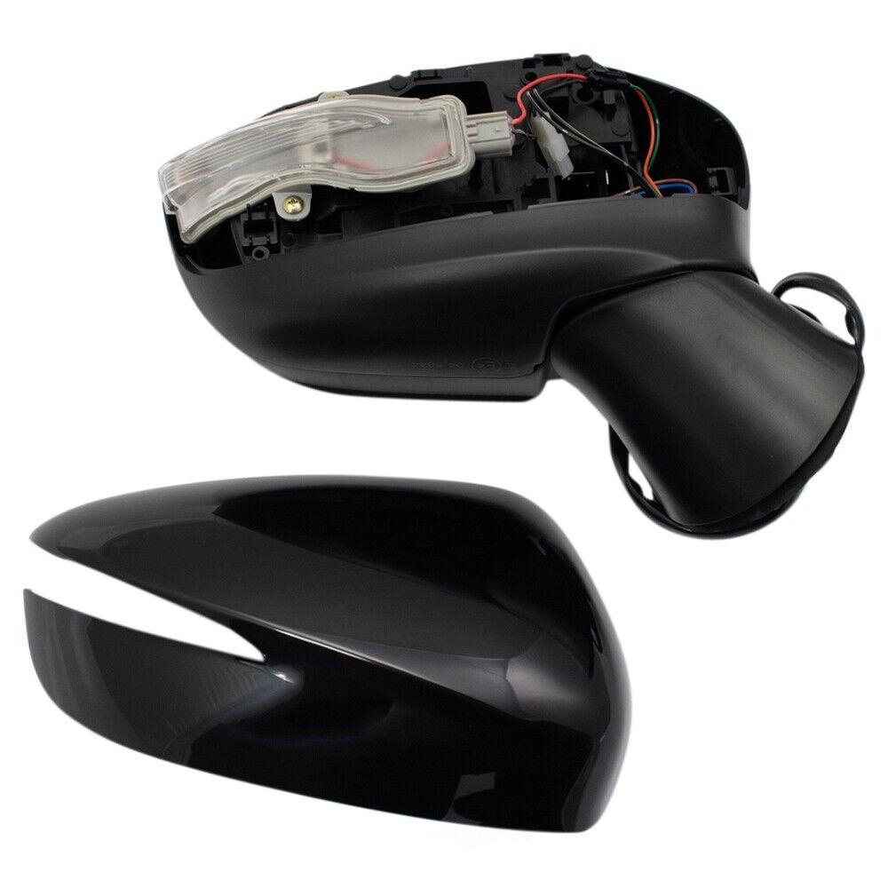 2015-2016 Mazda CX5 Mirror Passenger Side Power , MA1321214. Side view of the replacement part.