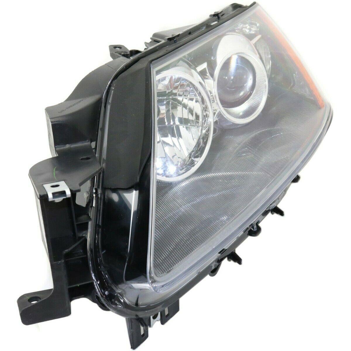 2007-2008 Mazda CX7 Head Lamp Driver Side Halogen , MA2502141. Angle view for visual reference.