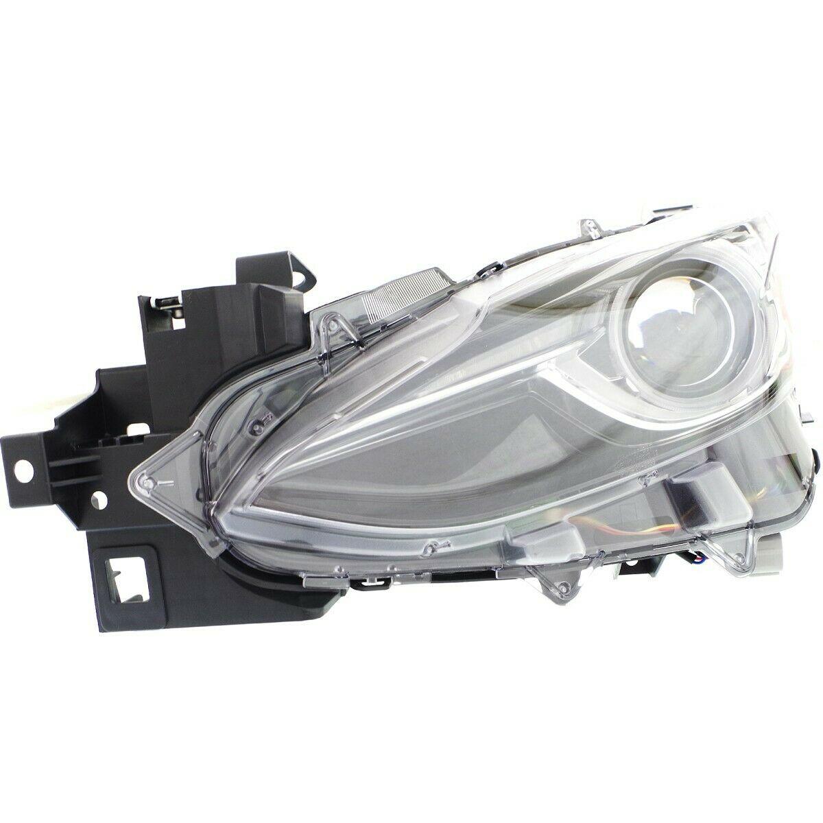 2014-2018 Mazda 3 Head Lamp Driver Side , MA2502145. Lightweight yet durable construction.