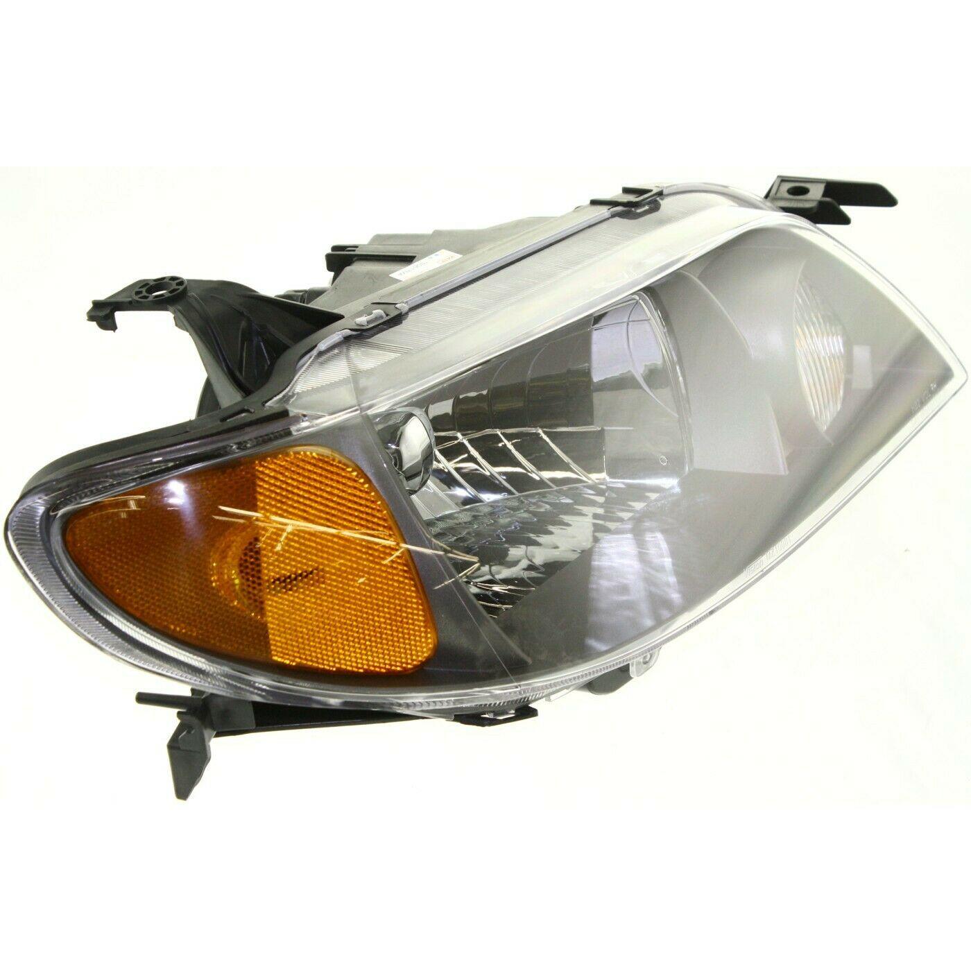 2001-2003 Mazda PROTEGE Head Lamp Passenger Side Metal Coat Bezel , MA2503120. High-strength and long-lasting.
