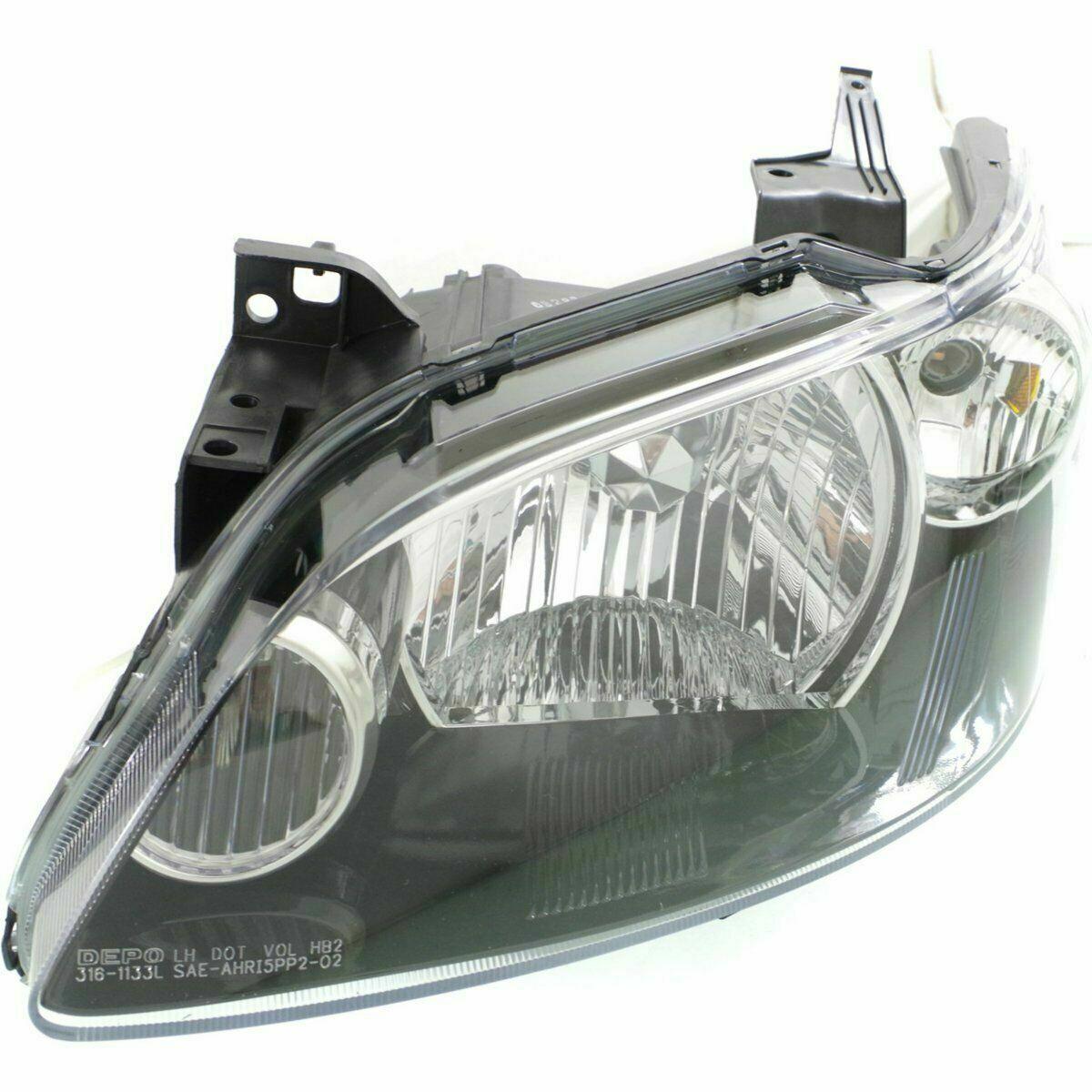 2004-2006 Mazda MPV Head Lamp Driver Side With Rocker Mldgs Driver Side , MA2518110.   component.