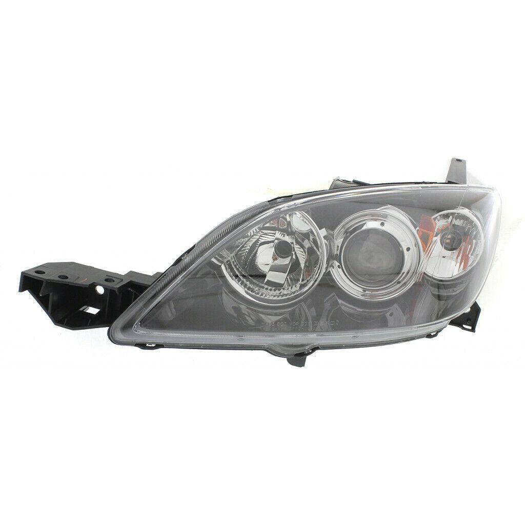 2004-2006 Mazda 3 Head Lamp Driver Side Hb With Hid , MA2518112. Precision fitment for collision repair.