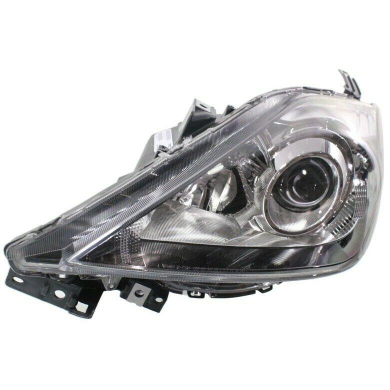 2008-2009 Mazda 5 Head Lamp Driver Side Halogen Black Bezel , MA2518128. Lightweight yet durable construction.