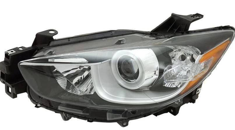 2013-2016 Mazda CX5 Head Lamp Driver Side Halogen , MA2518146. Installed view for reference.
