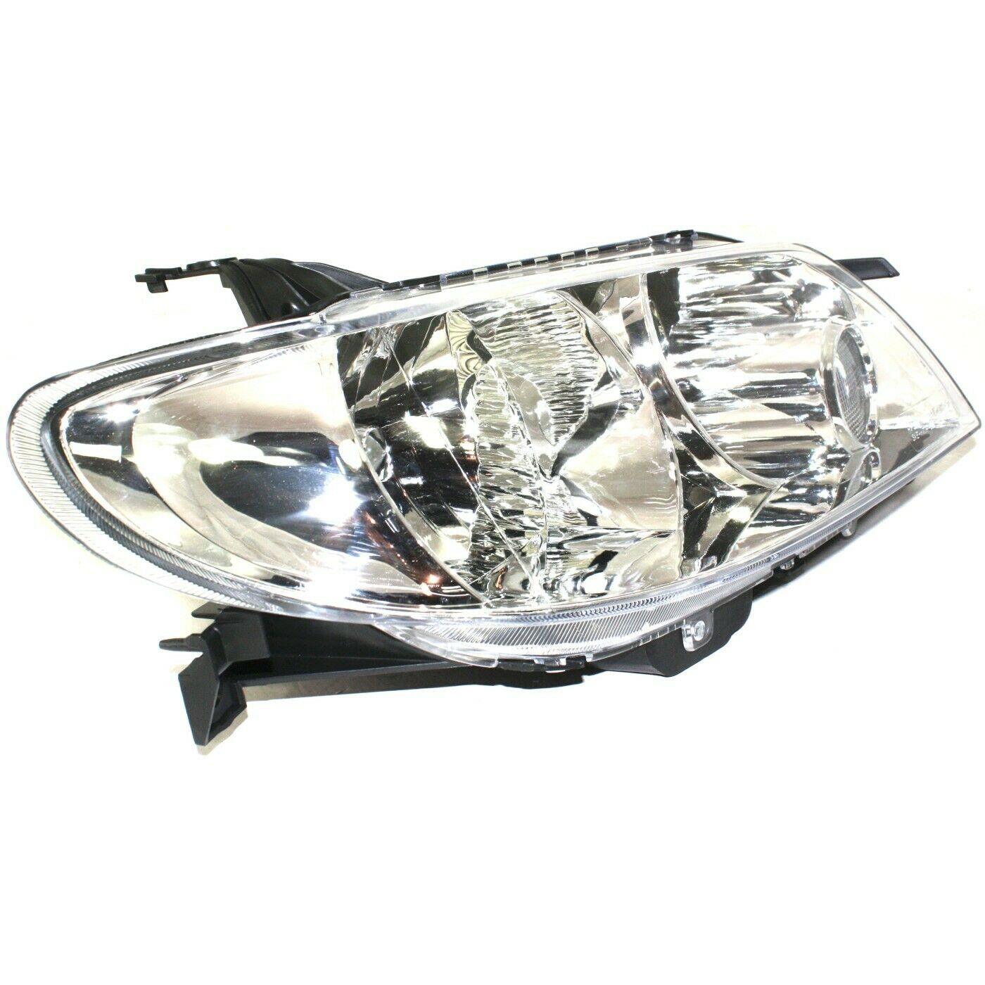 2002-2003 Mazda PROTEGE_5 Head Lamp Passenger Side Hb Aluminum Bezel , MA2519106. Replacement part ready for install.
