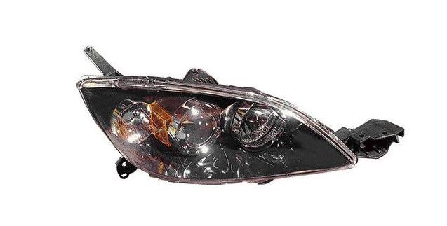 2004-2006 Mazda 3 Head Lamp Passenger Side Hb With Hid , MA2519112. Designed for OEM alignment.