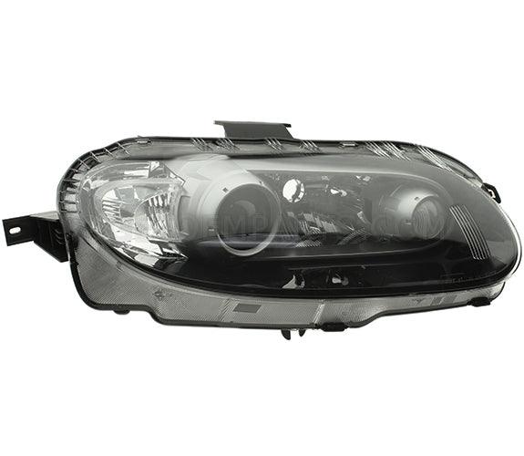 2006-2008 Mazda MX5_MIATA Head Lamp Passenger Side Halogen , MA2519121. Angle view for visual reference.