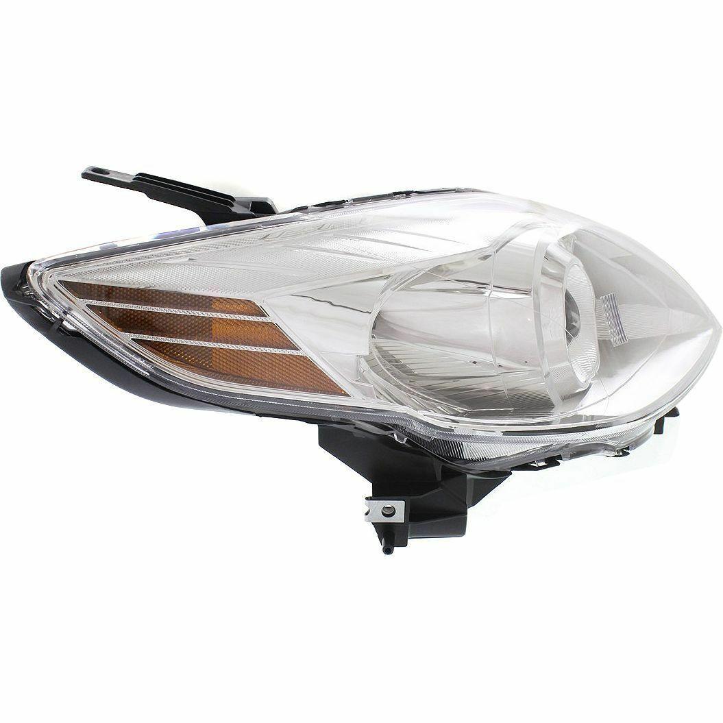 2008-2010 Mazda 5 Head Lamp Passenger Side Halogen With Chrome Bezel , MA2519124. Installed view for reference.