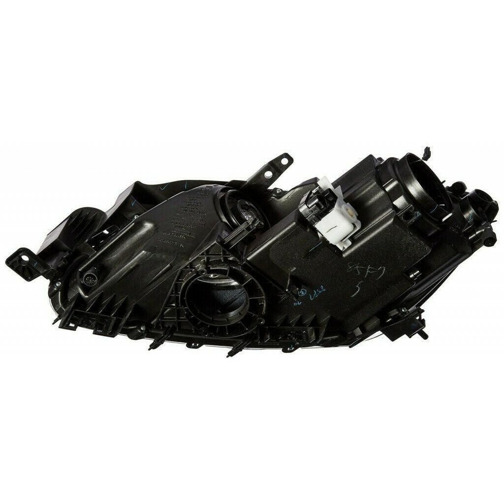 2007 Mazda CX7 Head Lamp Passenger Side With Hid Without Bulb/Module , MA2519131. Angle view for visual reference.