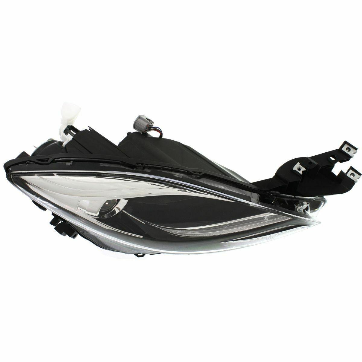 2011-2013 Mazda 6 Head Lamp Passenger Side Halogen , MA2519141. Angle view for visual reference.