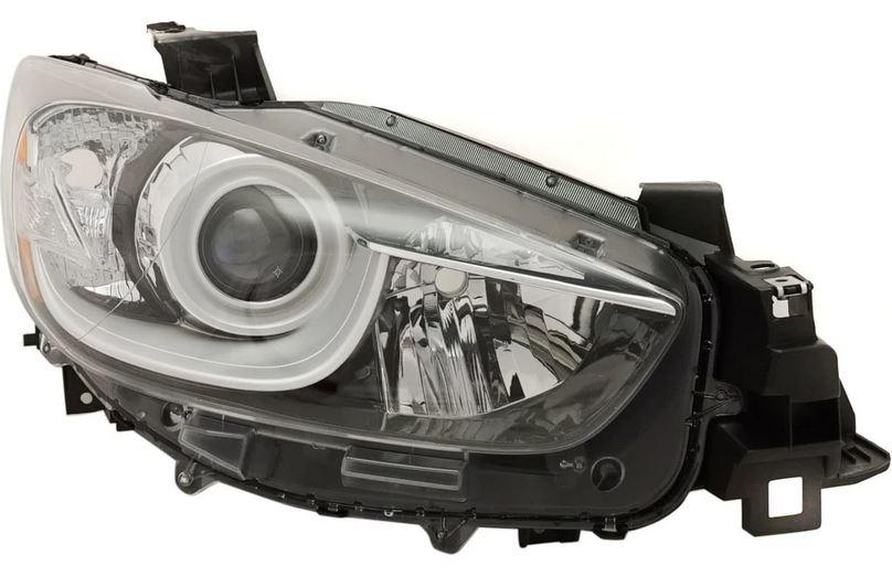 2013-2016 Mazda CX5 Head Lamp Passenger Side Halogen , MA2519146. High-quality aftermarket part.