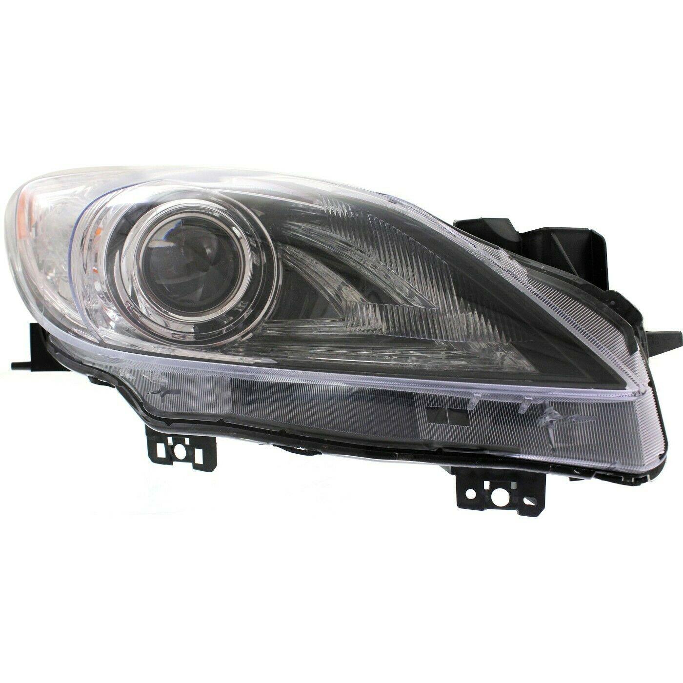 2010-2013 Mazda 3 Head Lamp Passenger Side , MA2519149. Direct fit for easy installation.